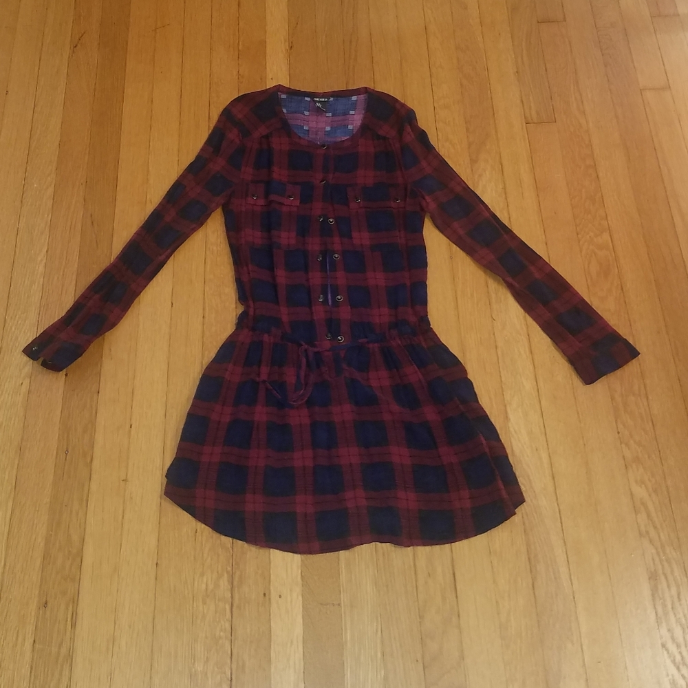 Forever 21 dress. Plaid.